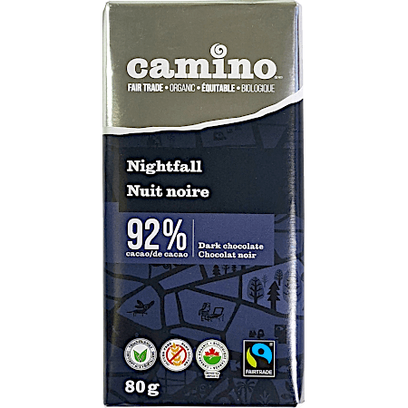 Organic Dark Chocolate Bar - Nightfall (92% Cacao)